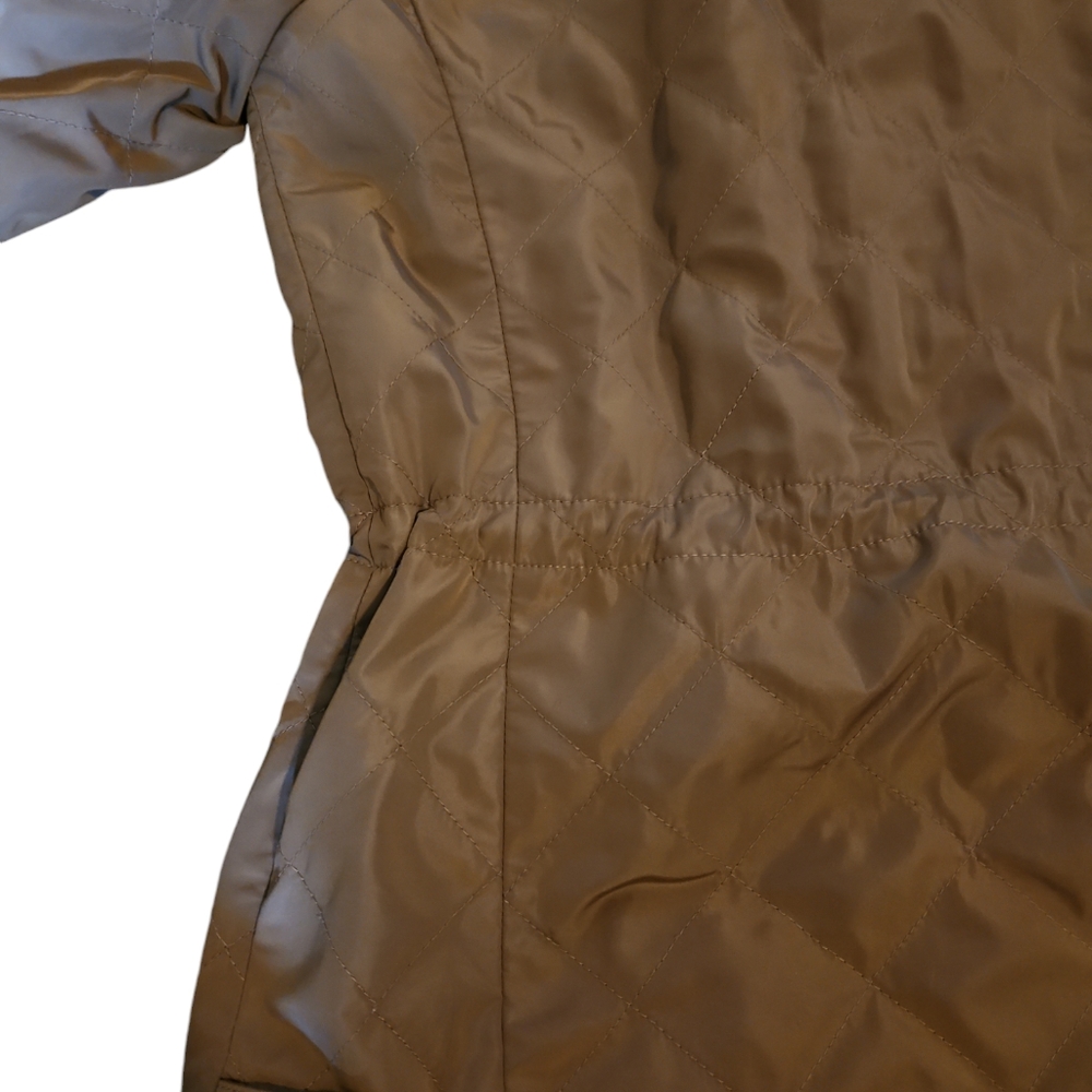 Zara Basic Parka Jacket Sz M Adjustable - image 5